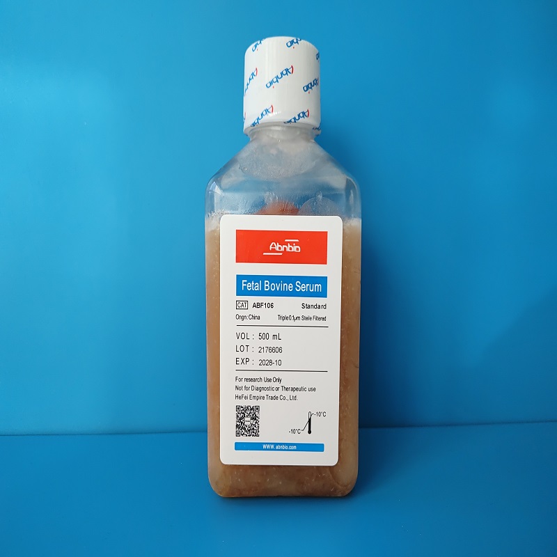Abnbio ABF106 标准胎牛血清 FBS 500ml